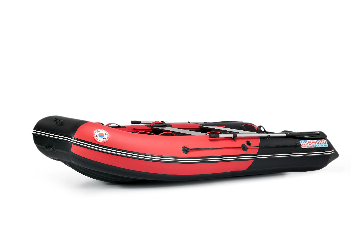 КОМПЛЕКТ ЛОДКА MISHIMO PRO 350 + ЛОДОЧНЫЙ МОТОР MARLIN MP 9.9 (15) AMHS PROLINE в Балакове