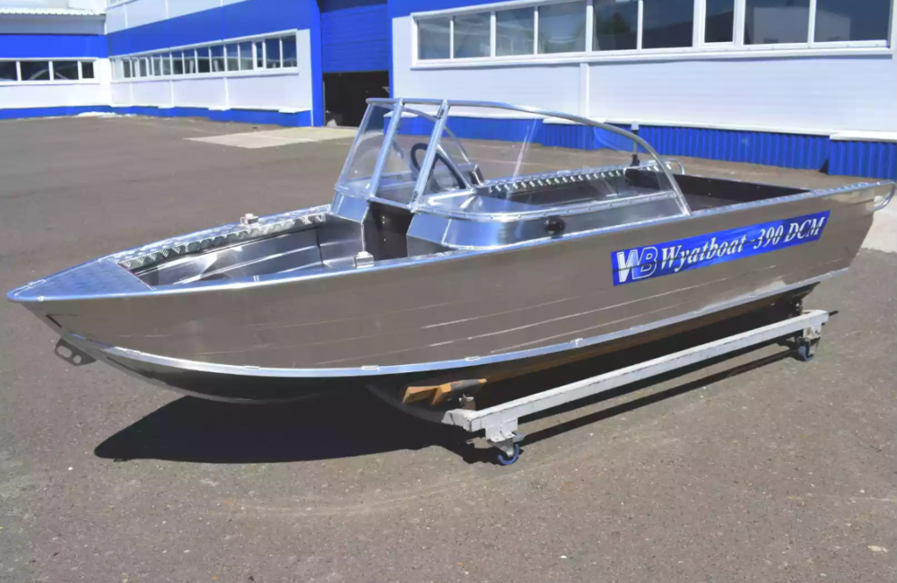 Алюминиевая лодка Wyatboat-390 DCM в Балакове