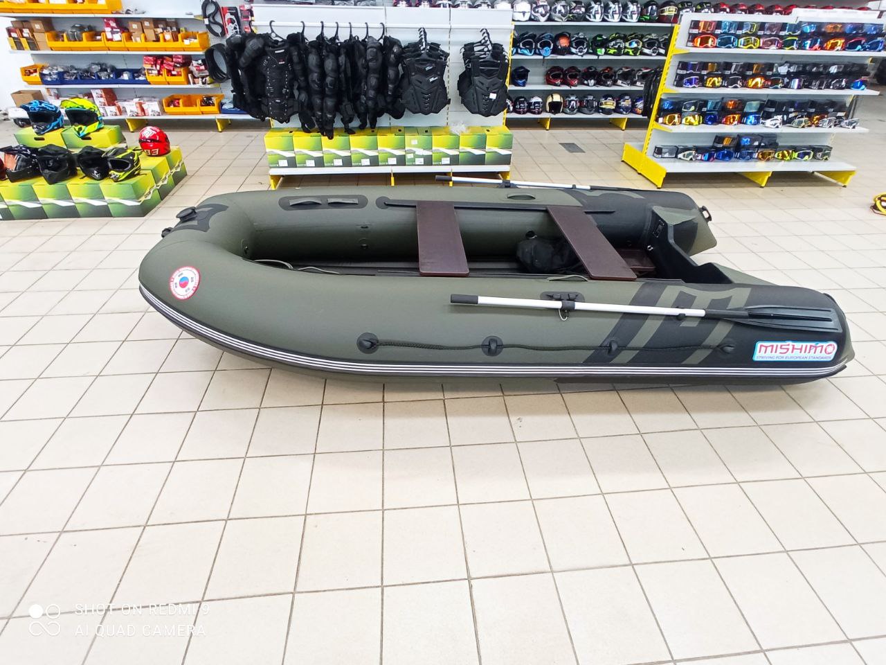 Лодка MISHIMO RIVER JET 390 под водомет в Балакове