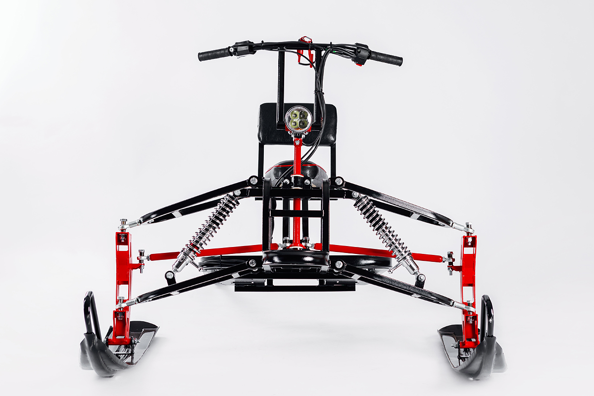 Лыжный модуль IKUDZO TERRAIN с подогревом ручек металлические лыжи в Балакове