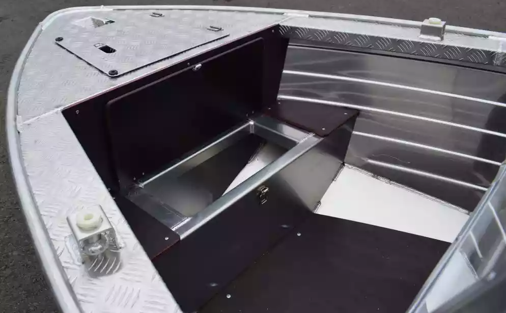 Алюминиевая лодка Wyatboat-390 DCM Увеличенный борт в Балакове