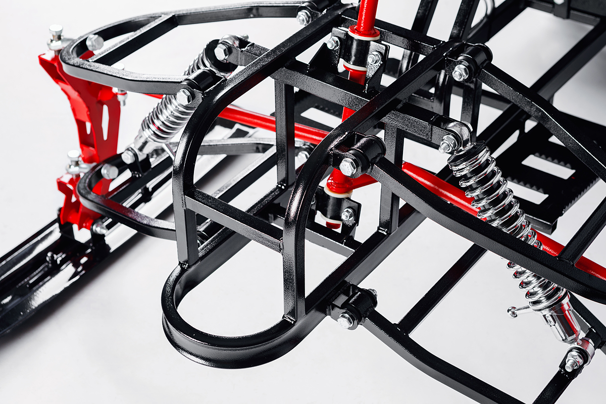 Лыжный модуль IKUDZO TERRAIN с подогревом ручек металлические лыжи в Балакове