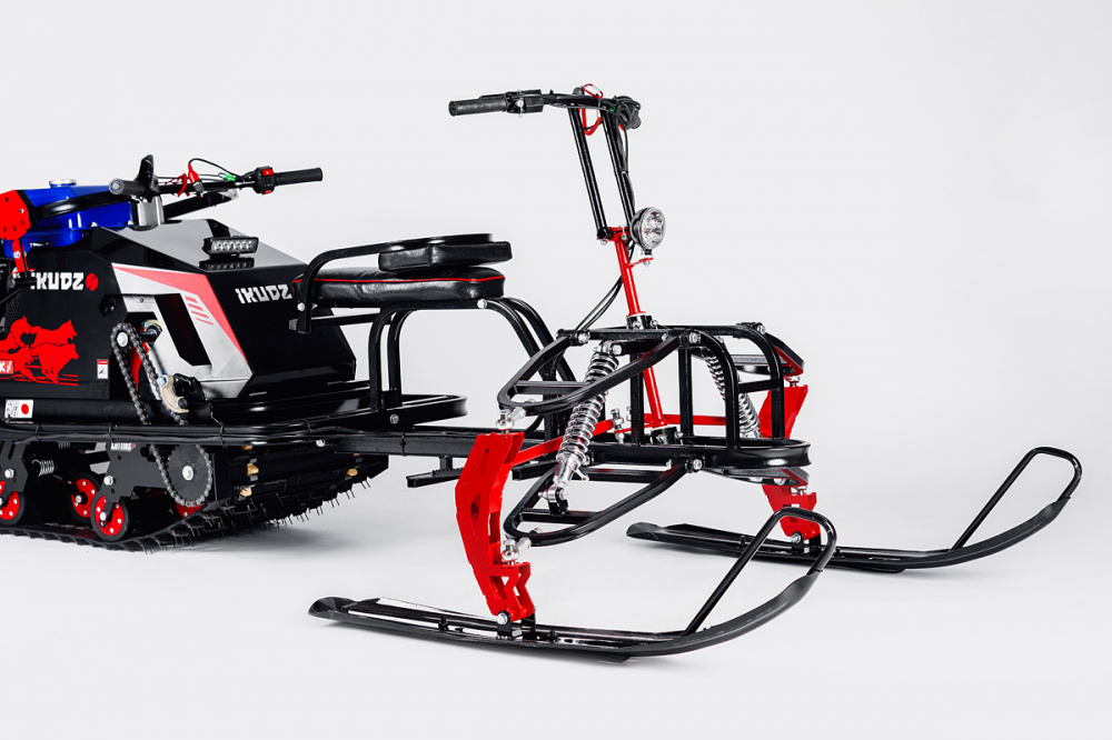 Лыжный модуль IKUDZO TERRAIN с подогревом ручек металлические лыжи в Балакове