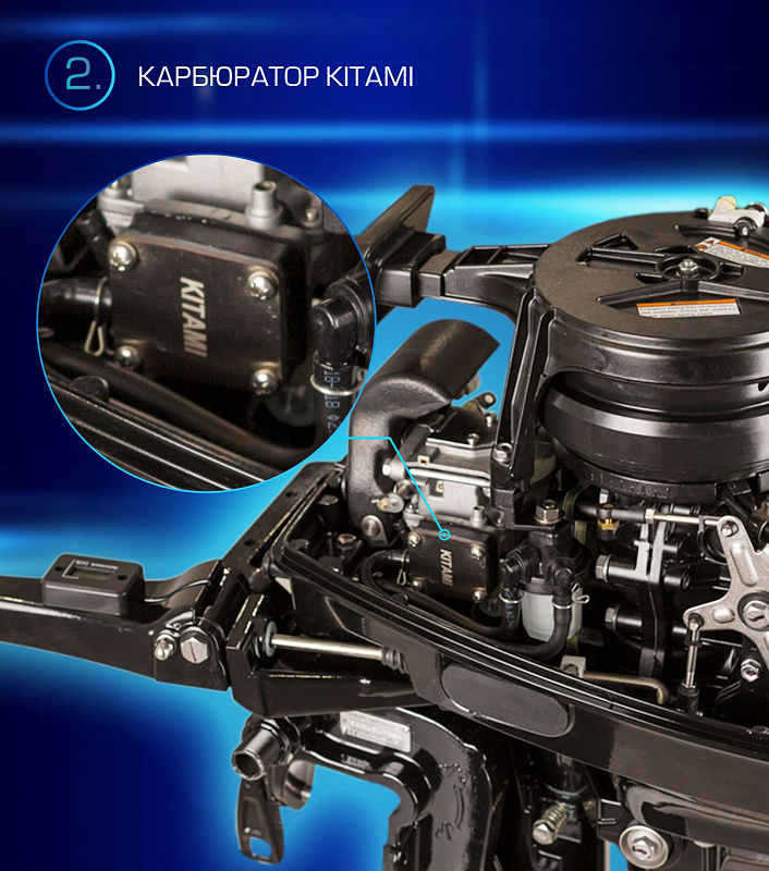 Лодочный мотор MARLIN PROLINE MP 9.9(20) AMHL FORCE в Балакове