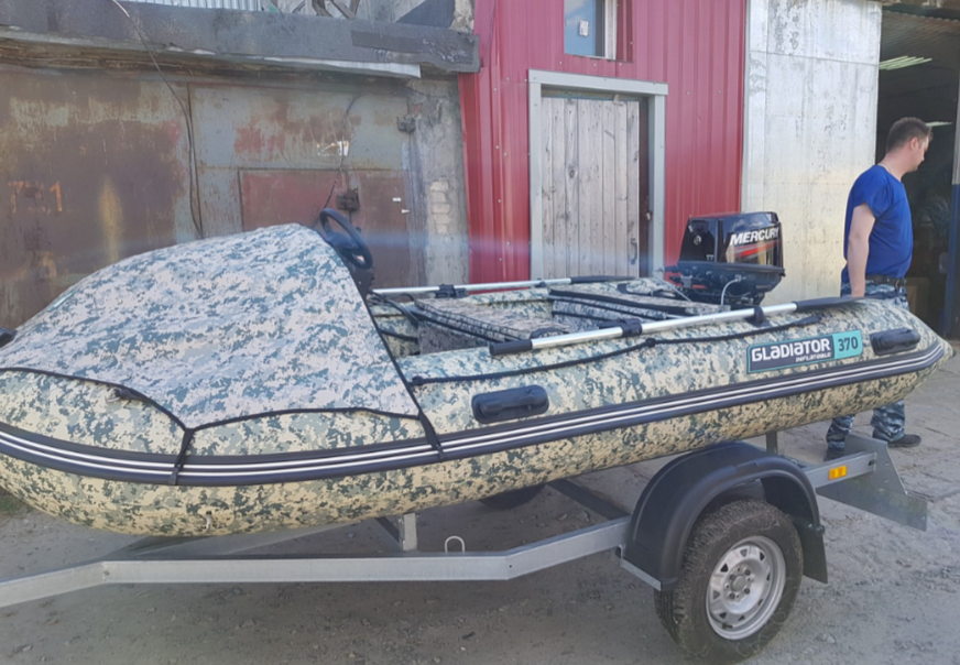 НАДУВНАЯ ЛОДКА GLADIATOR C370AL в Балакове