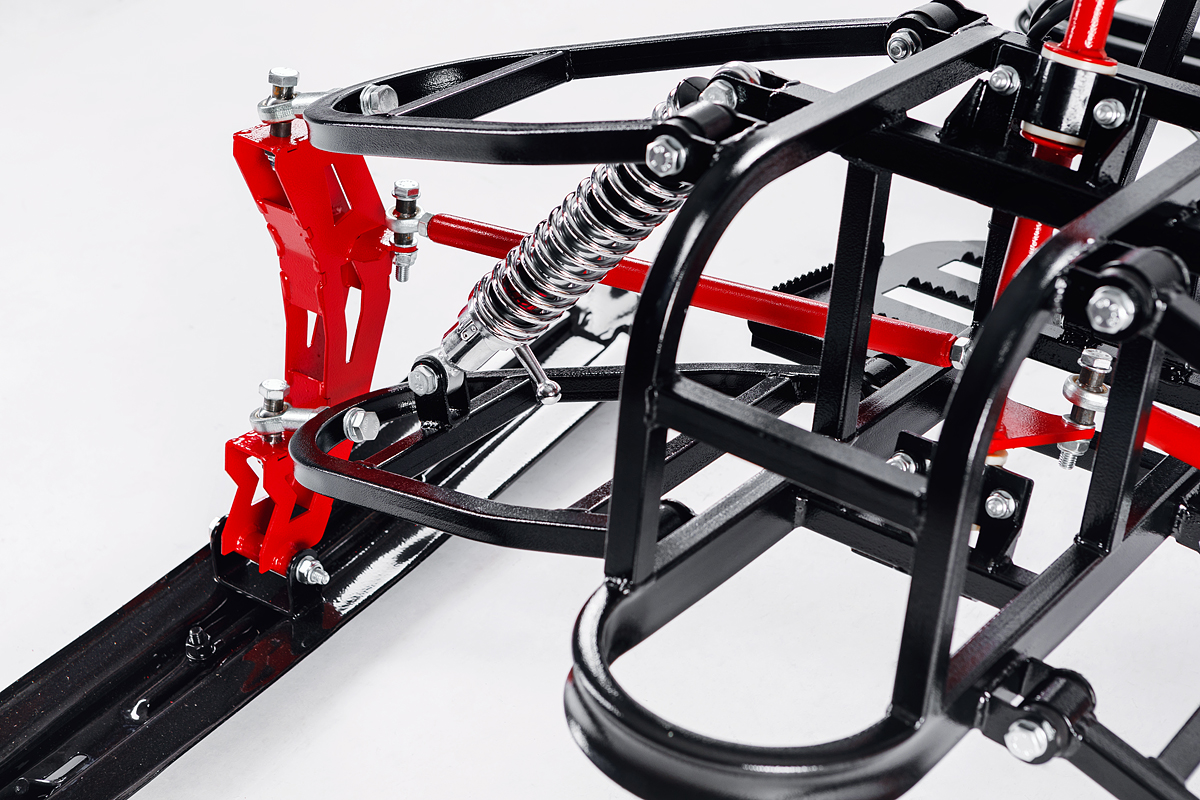 Лыжный модуль IKUDZO TERRAIN с подогревом ручек металлические лыжи в Балакове