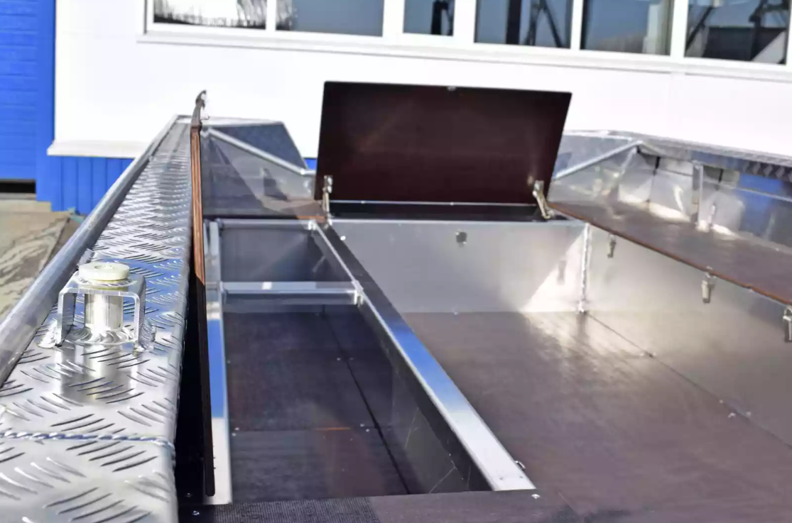 Алюминиевая лодка Wyatboat-490 Jonboat в Балакове