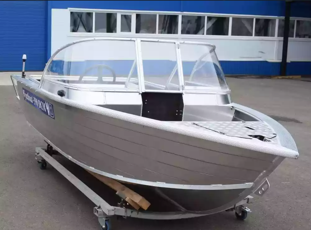 Алюминиевая лодка Wyatboat-390 DCM Увеличенный борт в Балакове