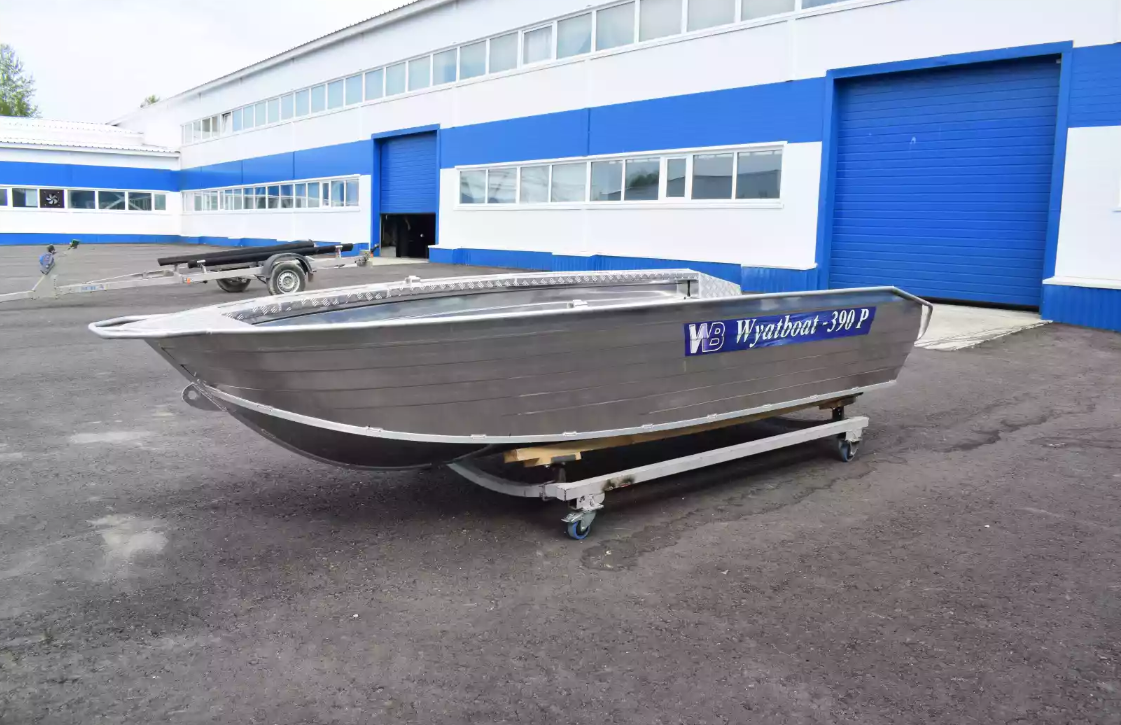 Алюминиевая лодка Wyatboat-390Р Увеличенный борт в Балакове