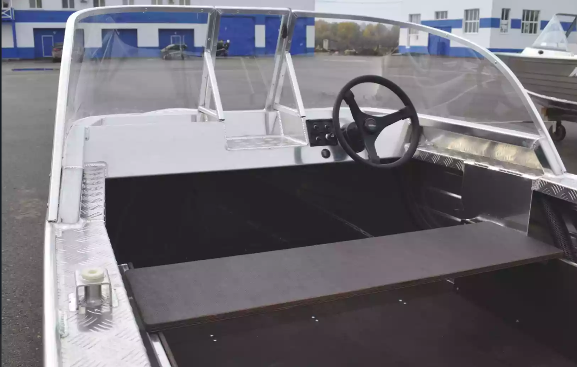 Алюминиевая лодка Wyatboat-390 Pro в Балакове