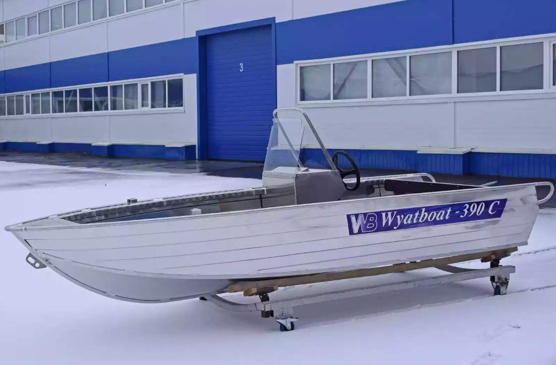 Алюминиевая лодка Wyatboat-390 C в Балакове