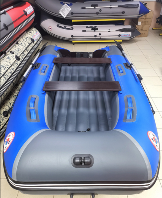 КОМПЛЕКТ Лодка MISHIMO PRO 350 + ЛОДОЧНЫЙ МОТОР MARLIN MP 9.9 (20) AMHS PRO в Балакове