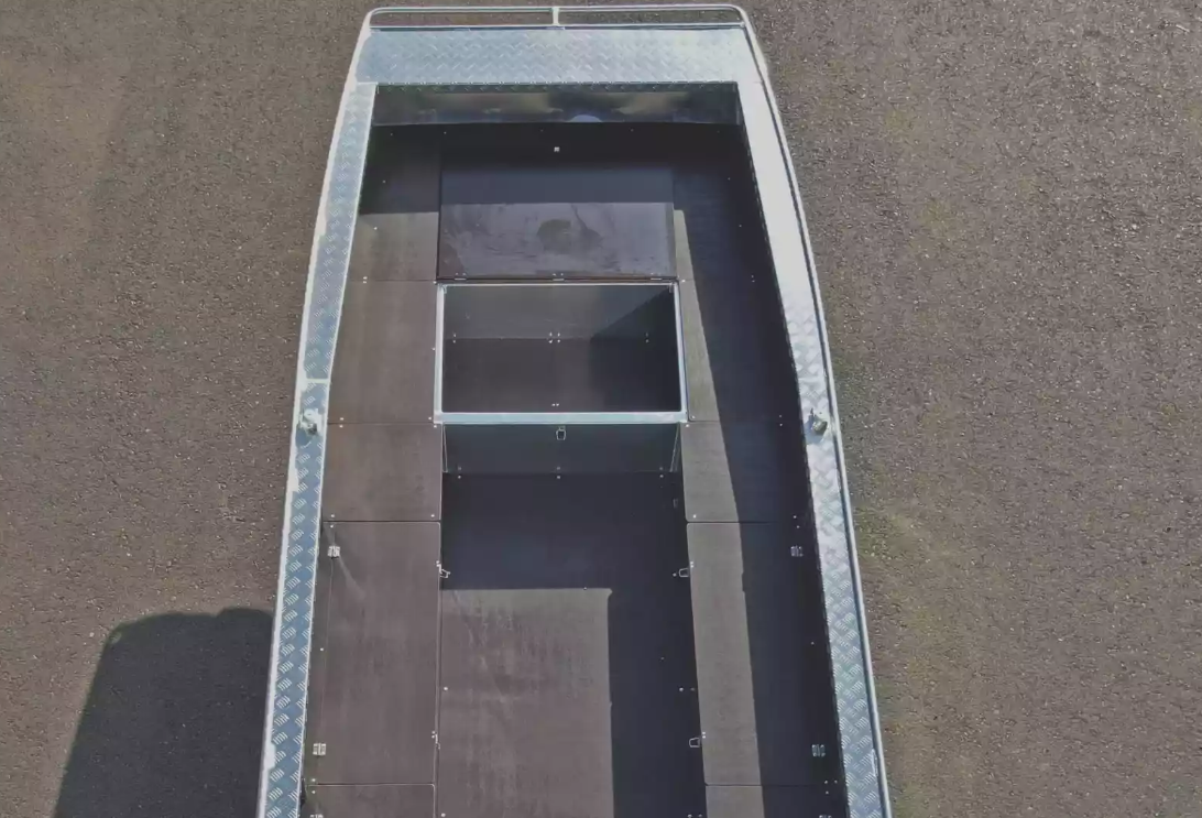 Алюминиевая лодка Wyatboat-490 Jonboat в Балакове