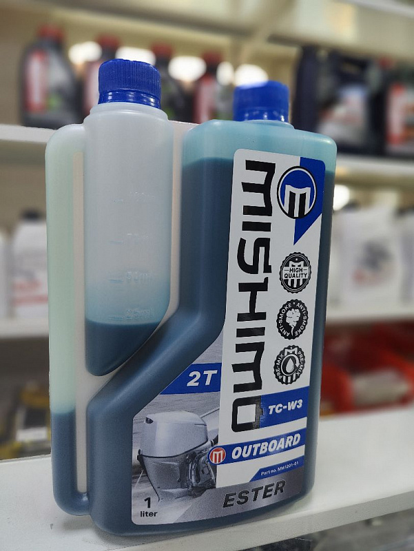 Масло MISHIMO 2T OUTBOARD (ESTER) полусинтетика 1 л в Балакове