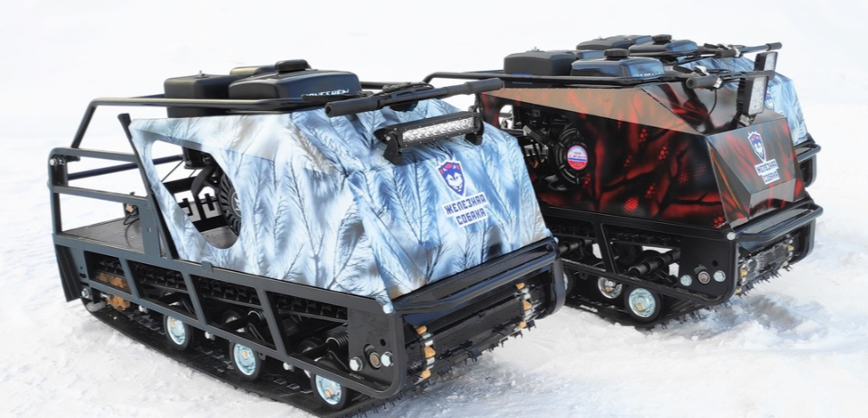 Мотобуксировщик Irondog (Железная собака) M500 20  Камуфляж Охотник в Балакове