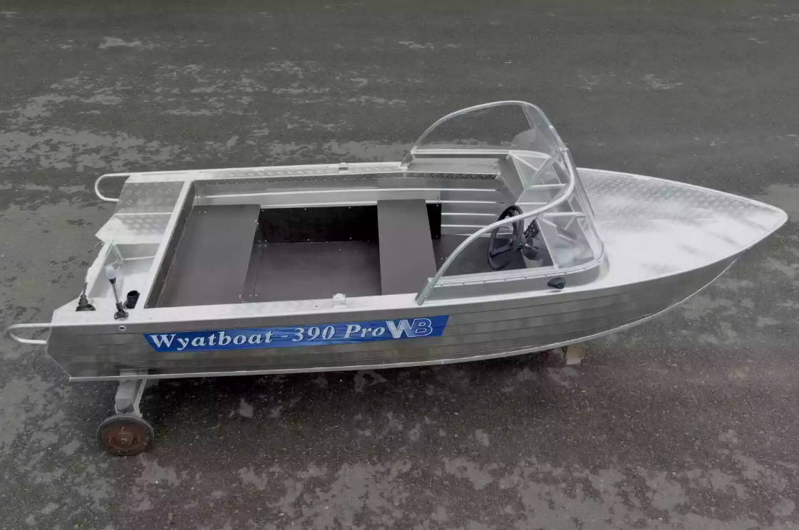 Алюминиевая лодка Wyatboat-390 Pro в Балакове