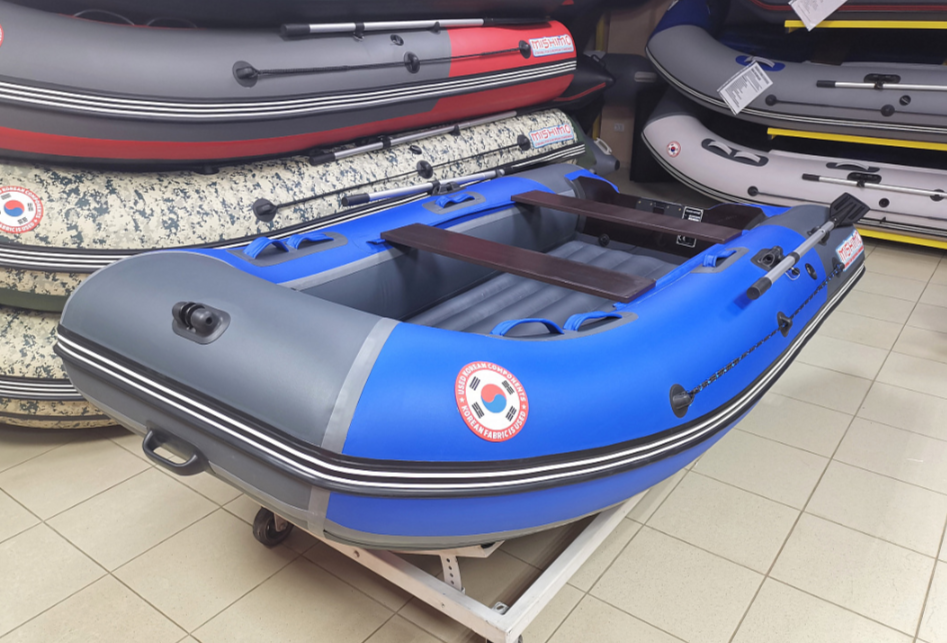 КОМПЛЕКТ Лодка MISHIMO PRO 350 + ЛОДОЧНЫЙ МОТОР MARLIN MP 9.9 (20) AMHS PRO в Балакове