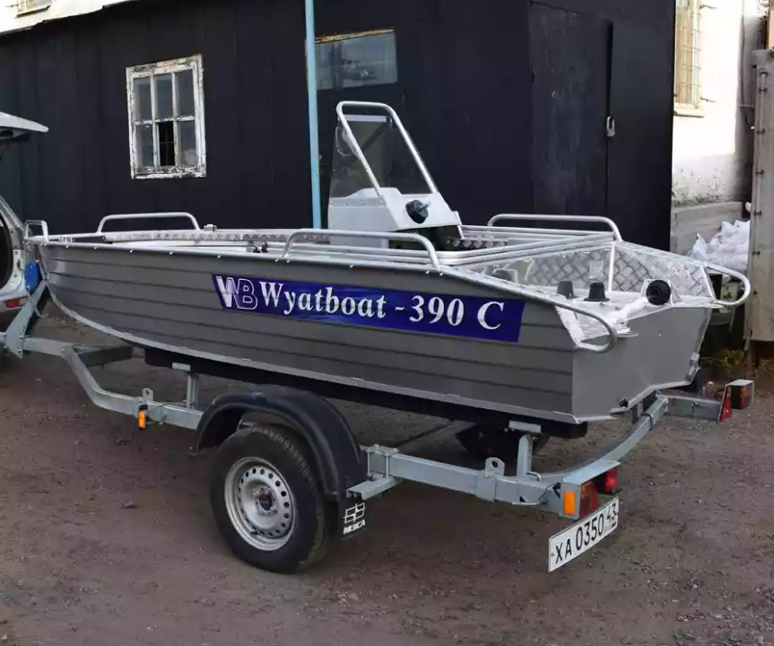 Алюминиевая лодка Wyatboat-390 C в Балакове