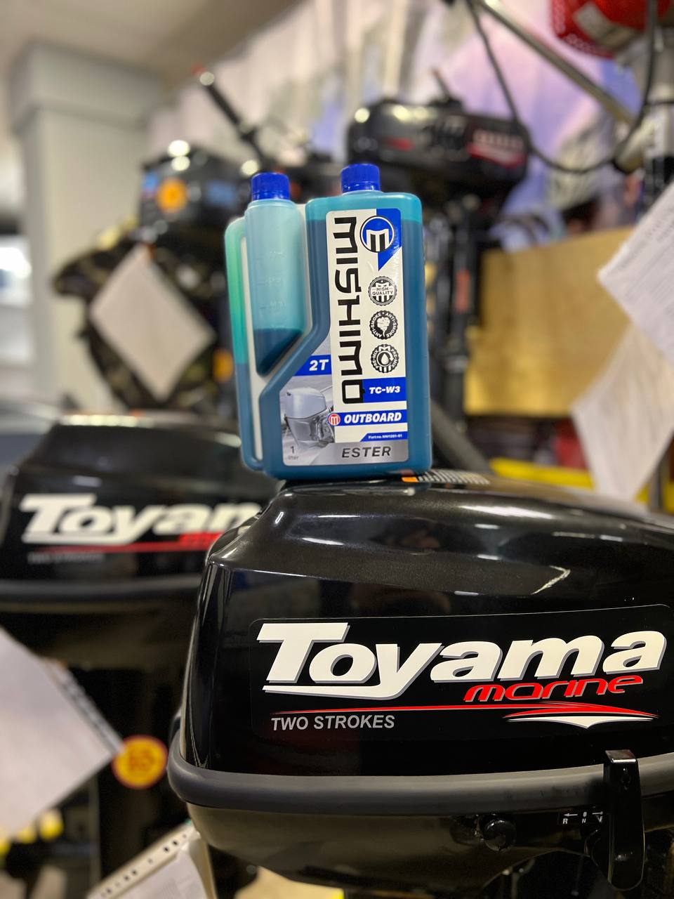 Масло MISHIMO 2T OUTBOARD (ESTER) полусинтетика 1 л в Балакове