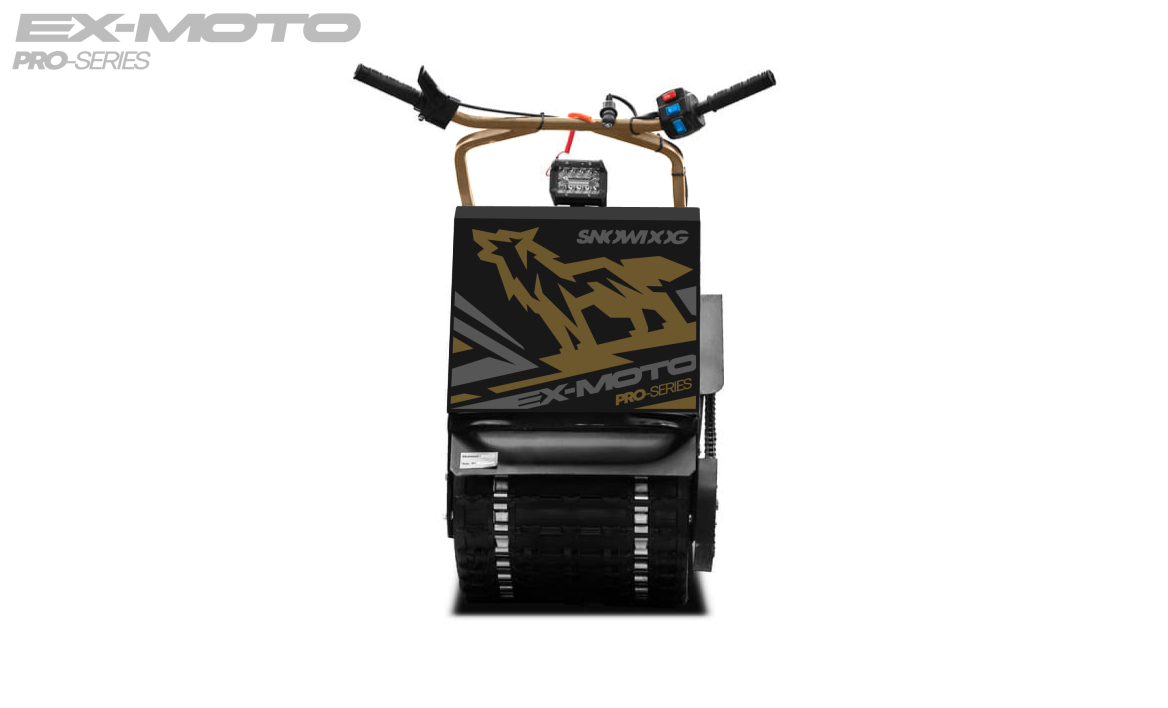 Мотобуксировщик EX-MOTO SNOWDOG S380 8л.с. в Балакове