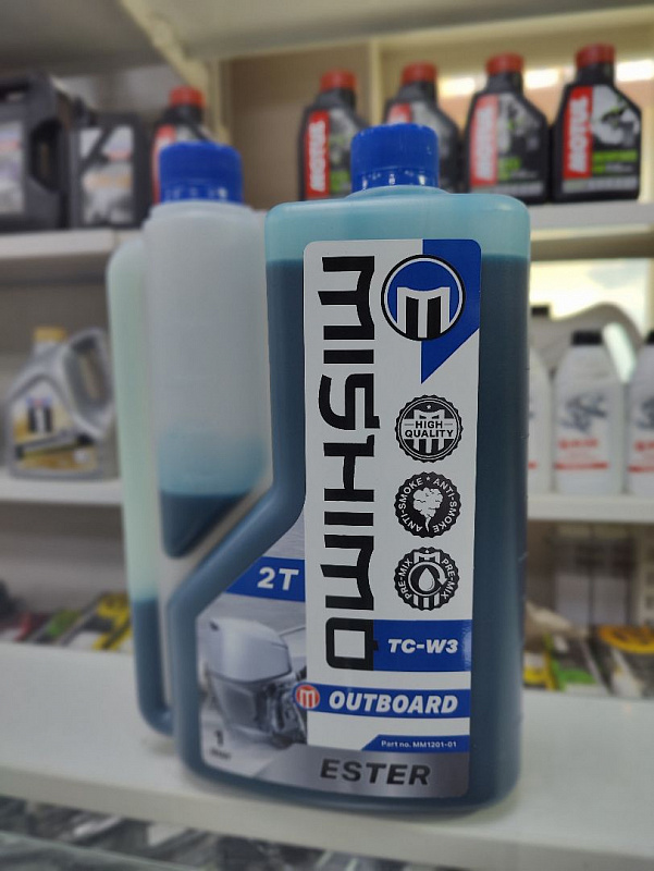 Масло MISHIMO 2T OUTBOARD (ESTER) полусинтетика 1 л в Балакове