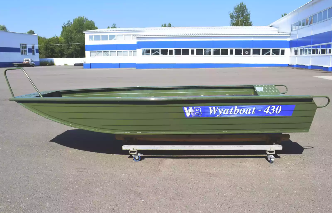 Алюминиевая лодка  Wyatboat-430 Master Fish в Балакове