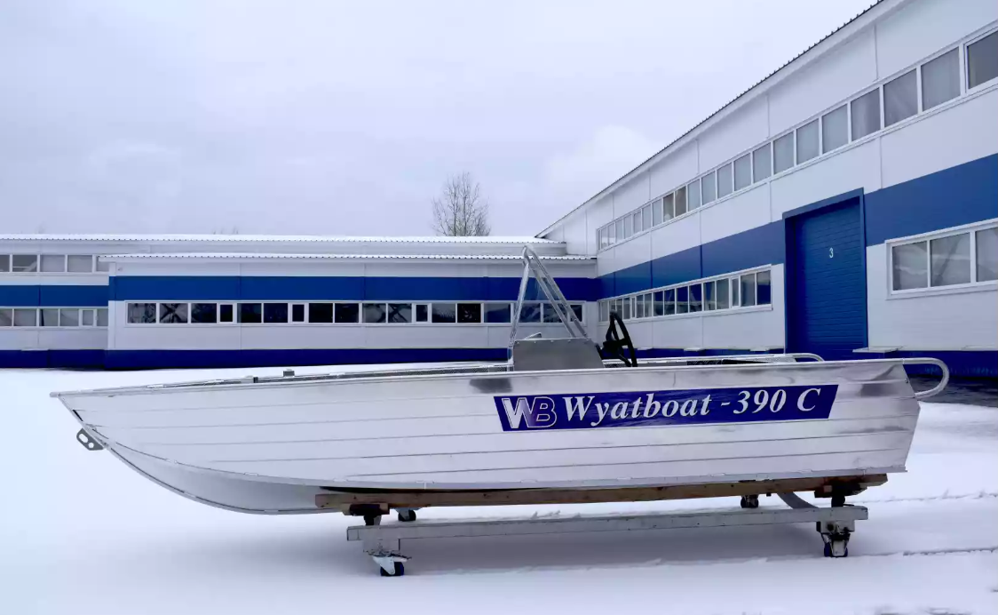 Алюминиевая лодка Wyatboat-390 C в Балакове