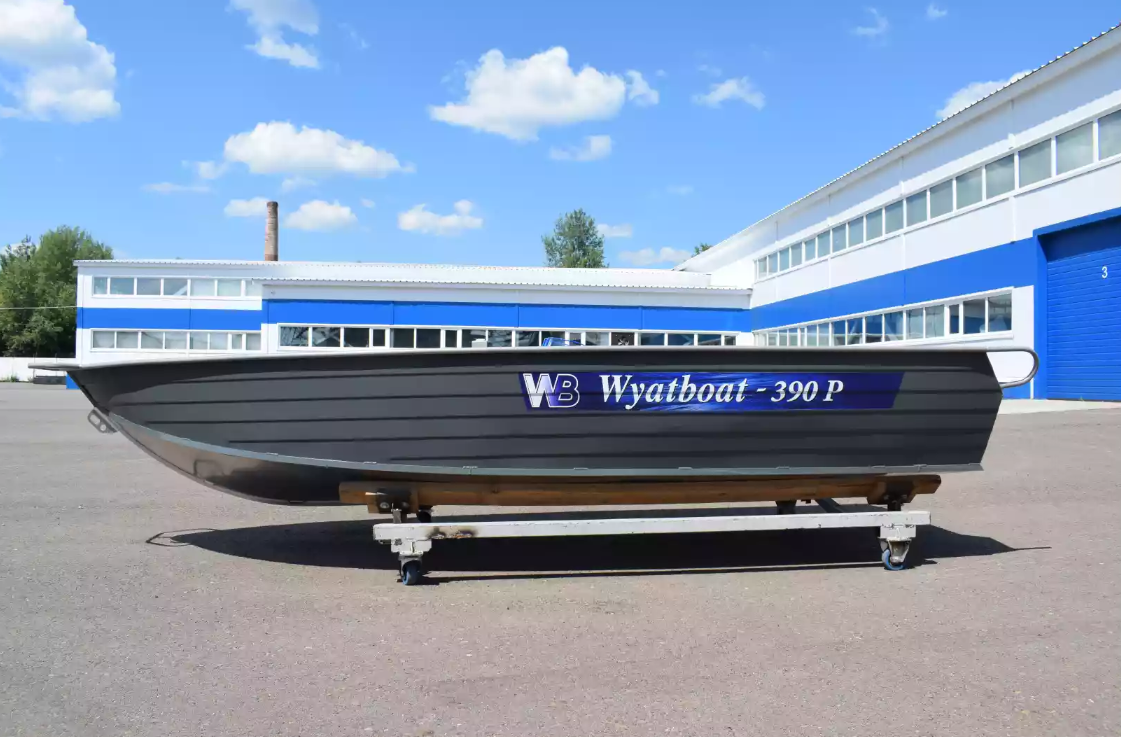 Алюминиевая лодка Wyatboat-390Р Fish в Балакове