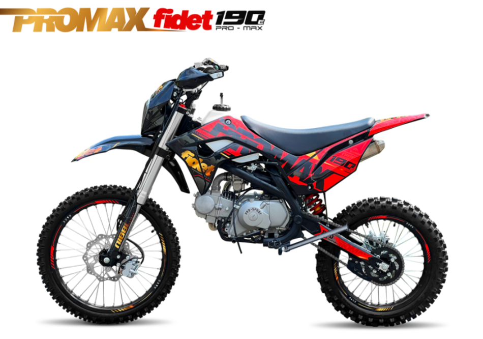 Мотоцикл (питбайк) PROMAX FIDET (ФАЙДЕТ) 190E MAX PRO LUX 19/16 в Балакове