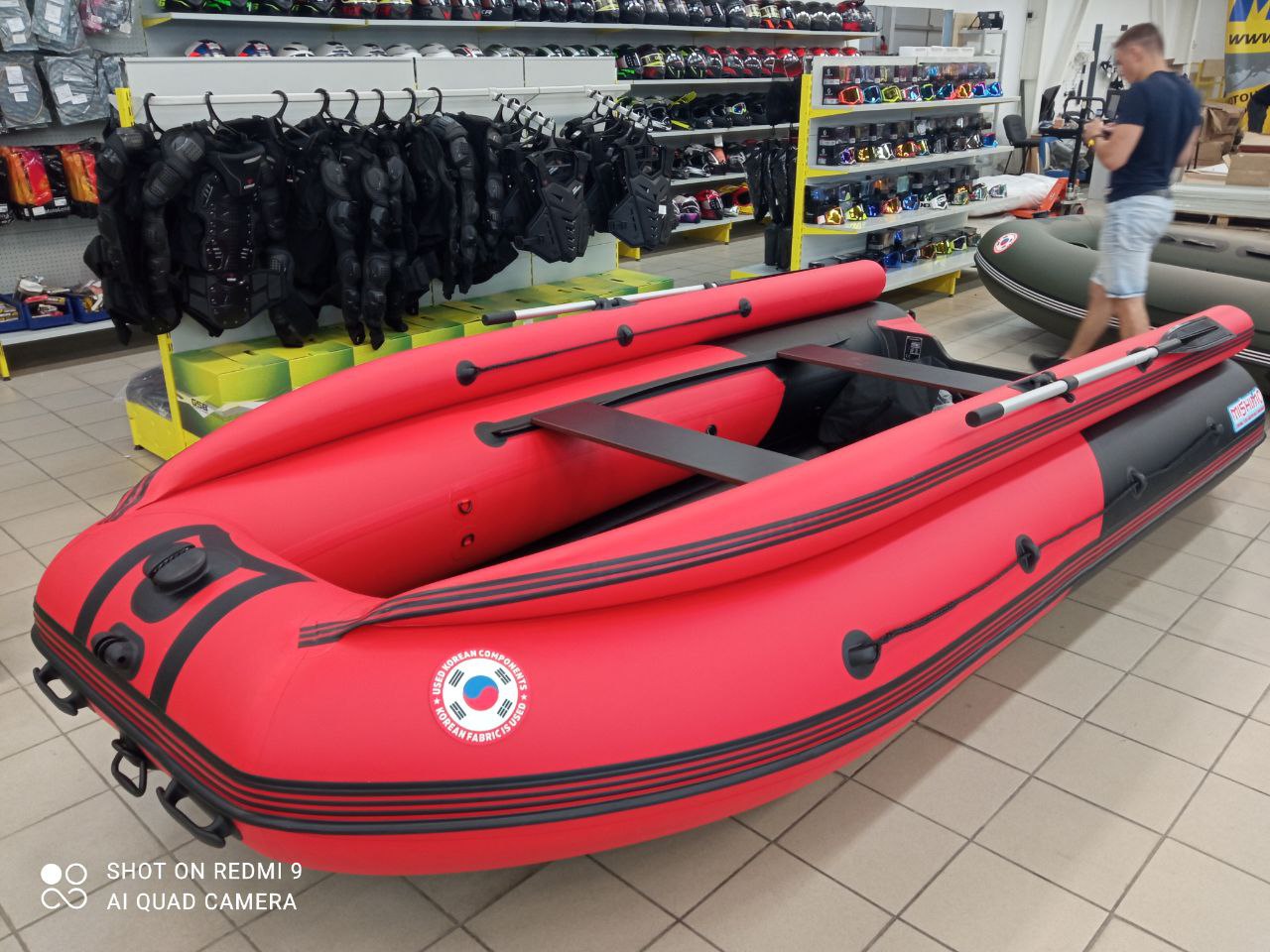 Лодка MISHIMO RIVER FJET PRO 410  под водомет в Балакове