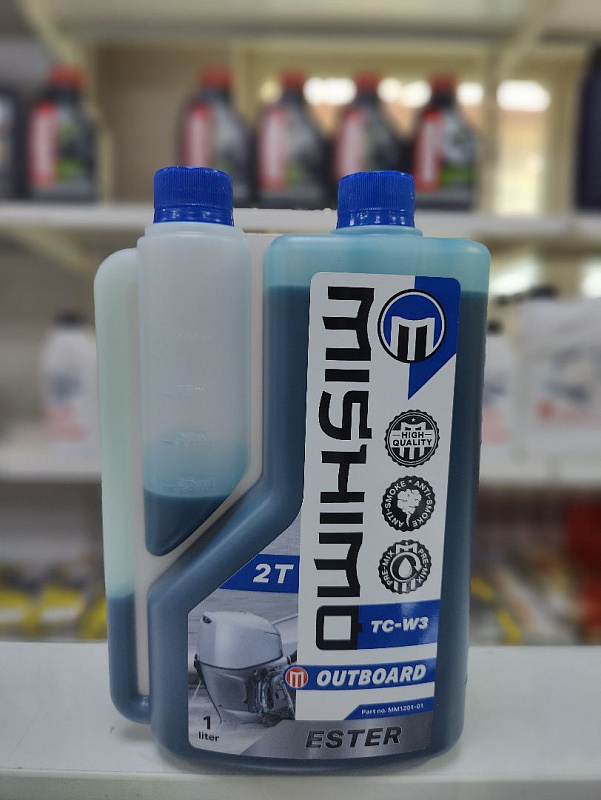 Масло MISHIMO 2T OUTBOARD (ESTER) полусинтетика 1 л в Балакове