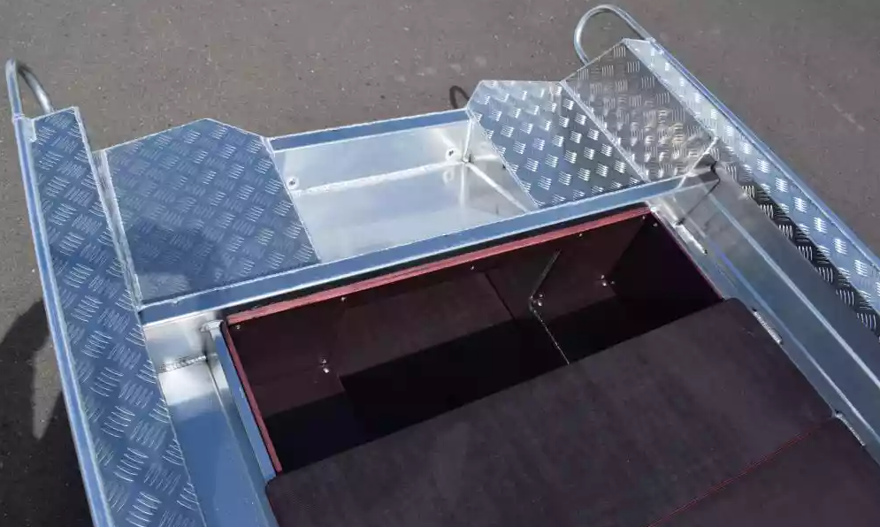 Алюминиевая лодка Wyatboat-390Р Fish в Балакове