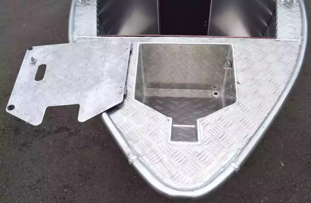 Алюминиевая лодка Wyatboat-390 DCM Увеличенный борт в Балакове