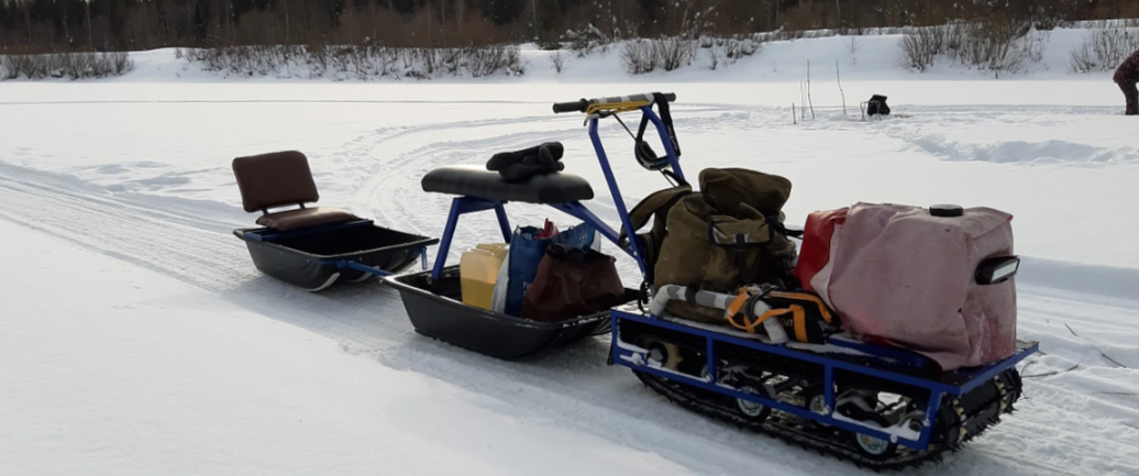 Мотобуксировщик Альбатрос-L 6.5 с фарой в Балакове