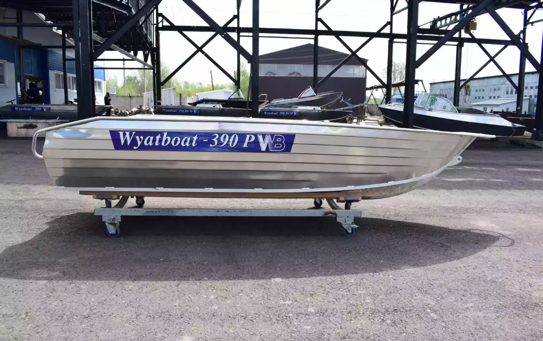 Алюминиевая лодка Wyatboat-390Р Увеличенный борт в Балакове