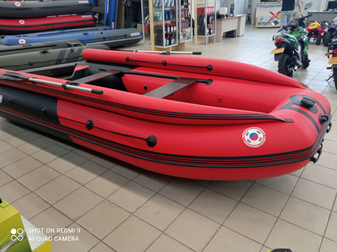 Лодка MISHIMO RIVER FJET PRO 410  под водомет в Балакове