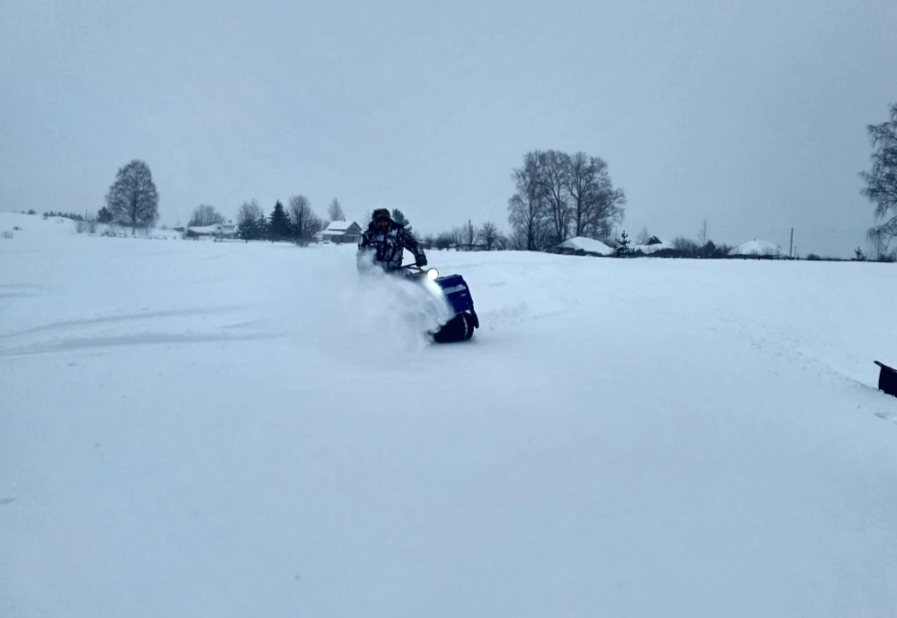 Мотобуксировщик Альбатрос-XLV 15 тележки, 1450 мм в Балакове