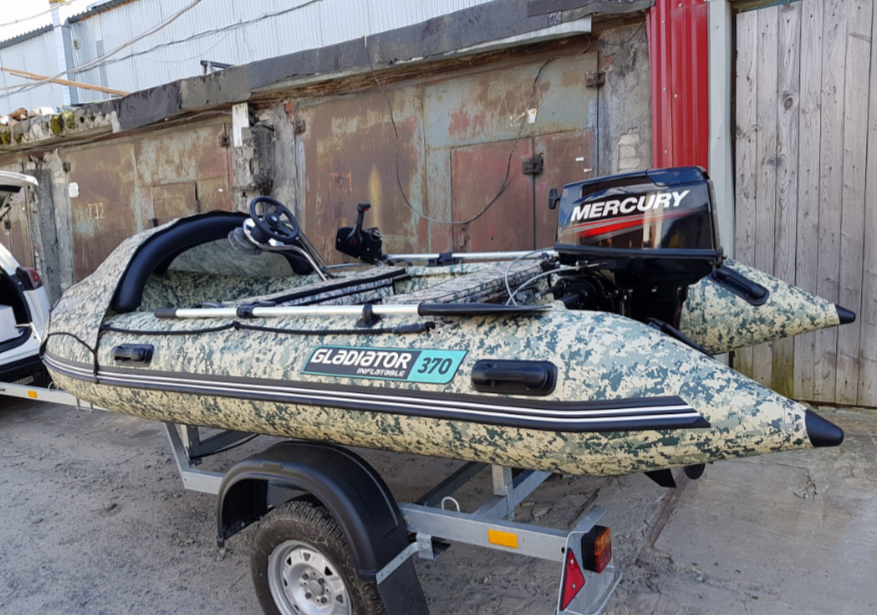 НАДУВНАЯ ЛОДКА GLADIATOR C370AL в Балакове