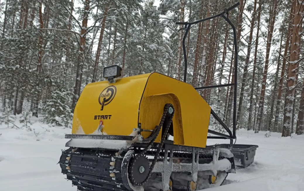Мотобуксировщик РЫБАК СТАРТ Lifan 15 л.с. (металлический капот) в Балакове