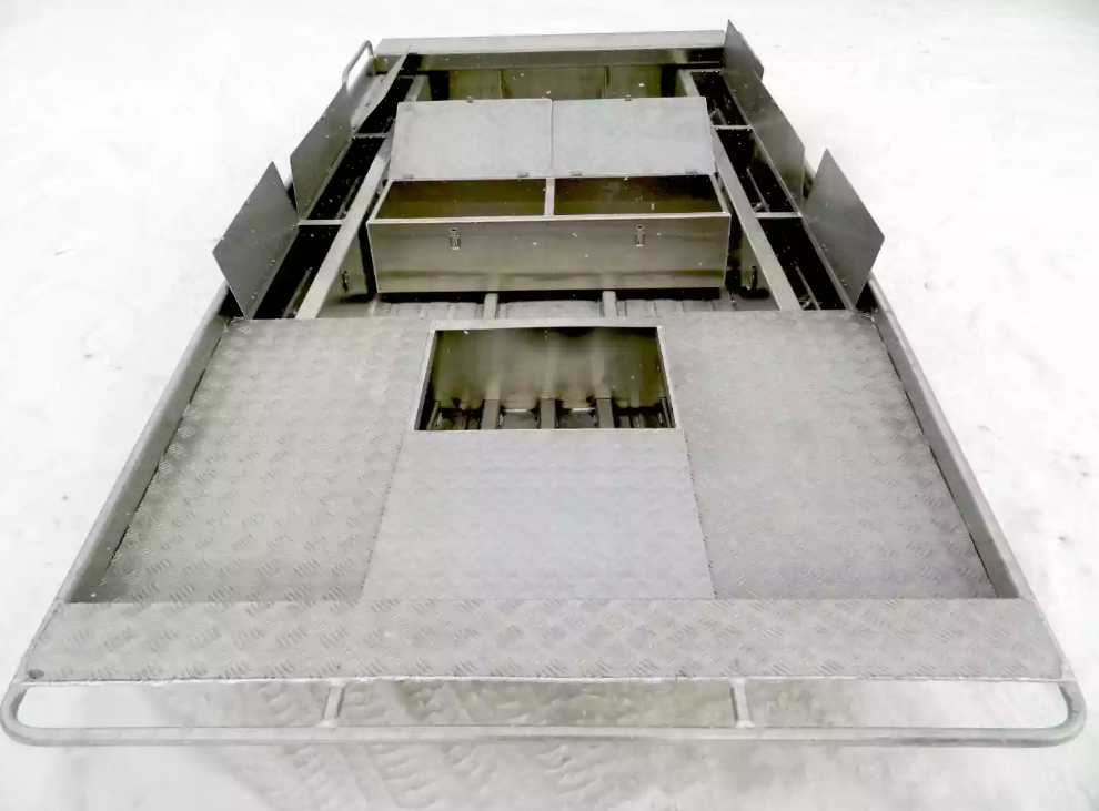 Алюминиевая лодка Wyatboat-390 Jonboat в Балакове