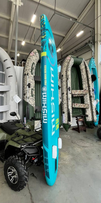 SUP (САП) Доска MISHIMO PRO-MAX Light Teal 11,6’ (355см) в Балакове