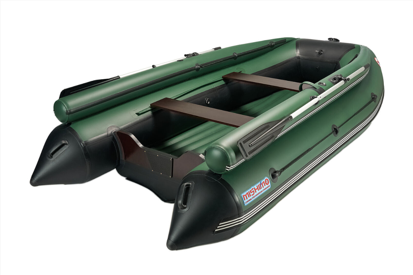 КОМПЛЕКТ ЛОДКА MISHIMO FAMILY LITE 370 + МОТОР MARLIN MP 9.9 AMHS PROLINE FORCE в Балакове