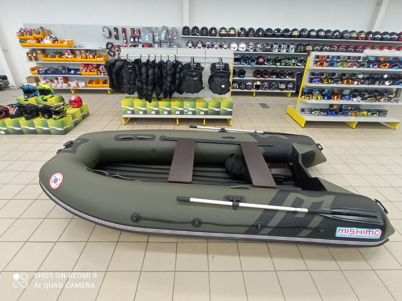 Лодка MISHIMO RIVER JET 460 под водомет в Балакове