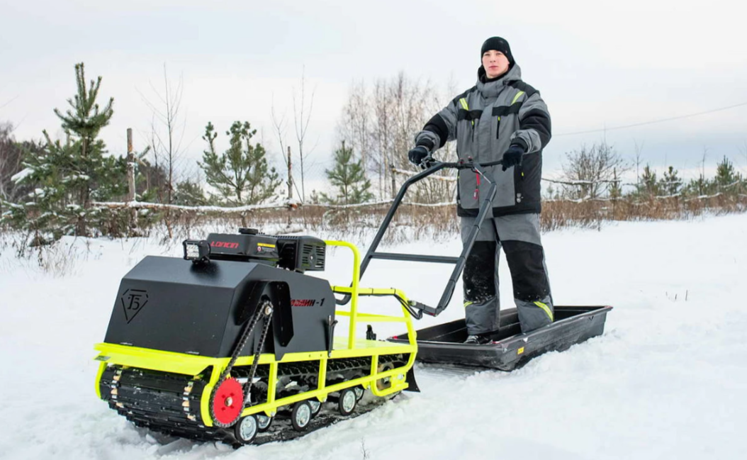 Мотобуксировщик Бурлак ХОЗЯИН-1 (капот металл) в Балакове