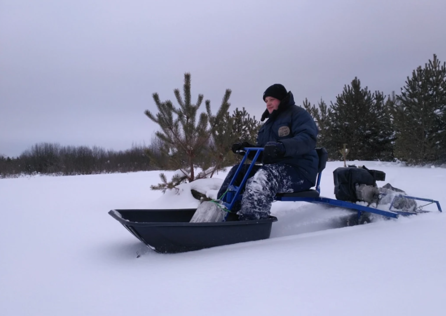 Мотобуксировщик толкач Альбатрос-XL8 с модулем. Без фары, склизы в Балакове