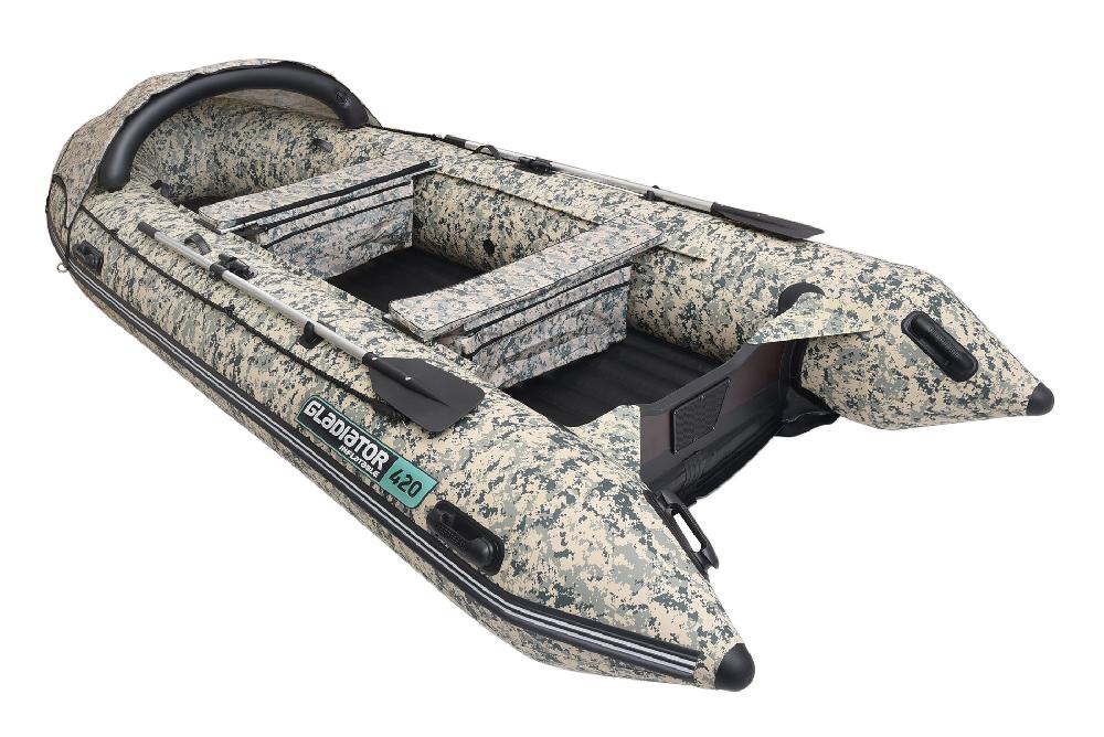 НАДУВНАЯ ЛОДКА GLADIATOR E450PRO в Балакове