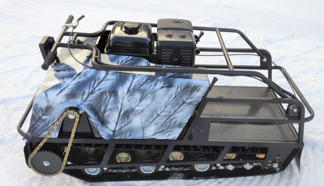 Мотобуксировщик Irondog (Железная собака) M500 20  Камуфляж Охотник в Балакове