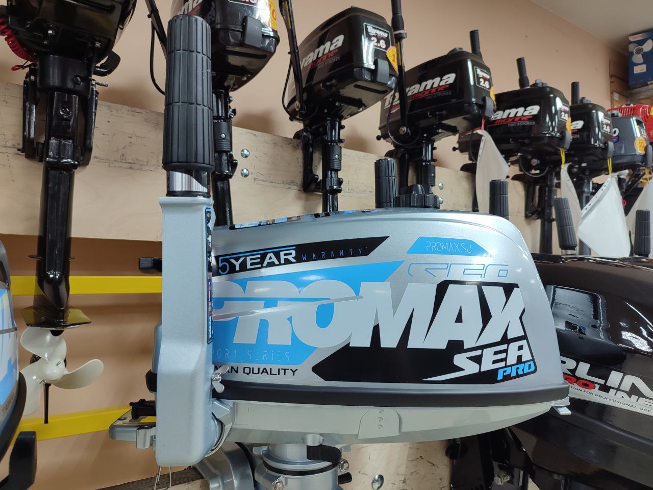 Лодочный мотор PROMAX SP5FHS (внешний бак 12 л) в Балакове