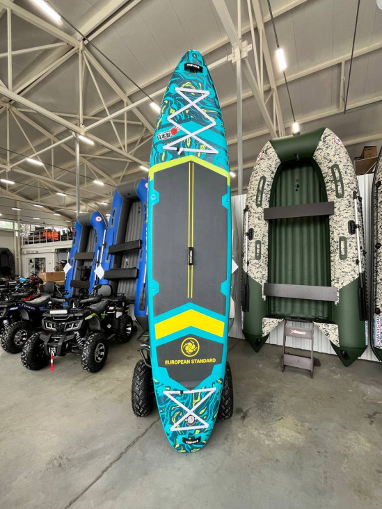 SUP (САП) Доска MISHIMO PRO-MAX Light Teal 11,6’ (355см) в Балакове