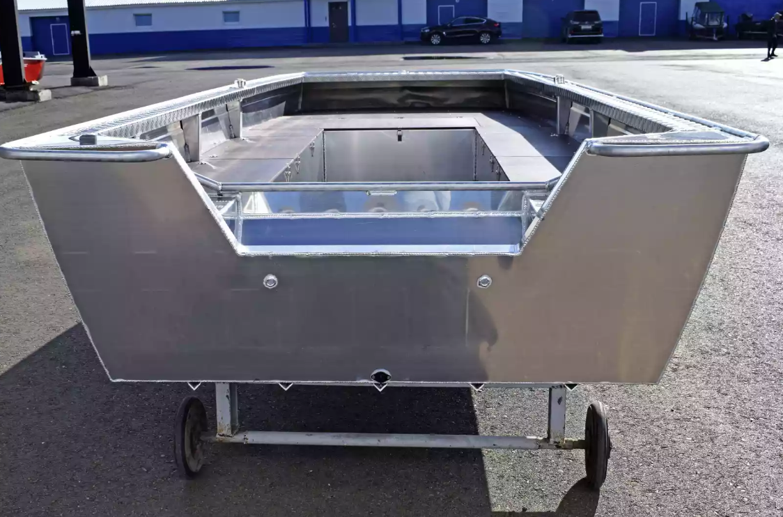 Алюминиевая лодка Wyatboat-490 Jonboat в Балакове
